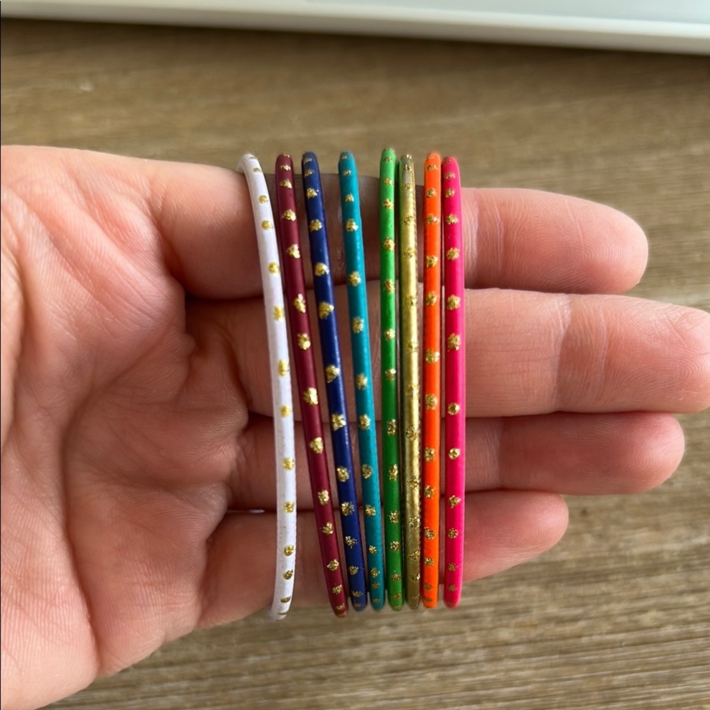Colorful Bangle Set - Picture 2 of 2
